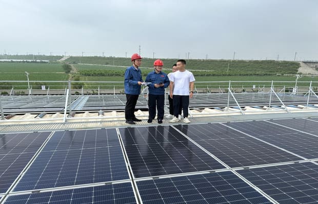华南某12.6MW分布式光伏并网验收案例:2个并网点完成复核